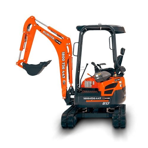 1.7T Excavators For Dry Hire
