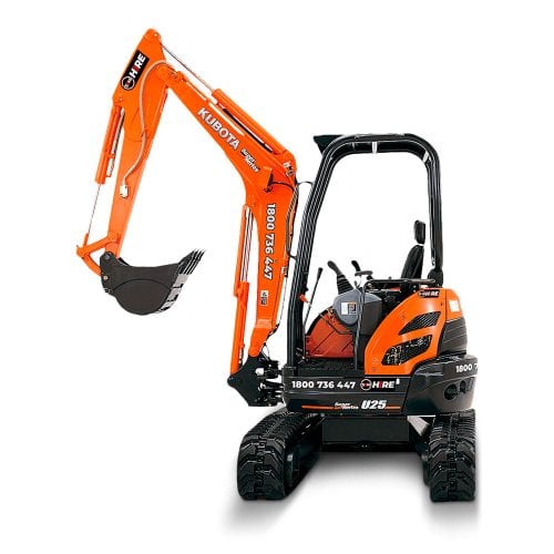 2.5T Excavators For Dry Hire