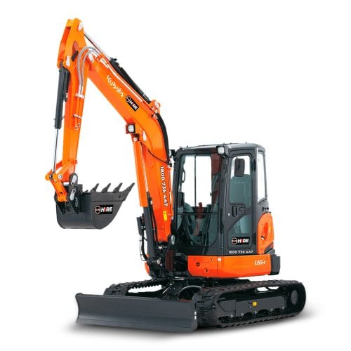 5.5T Excavators For Dry Hire