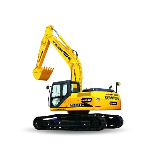 25T Excavators For Dry Hire