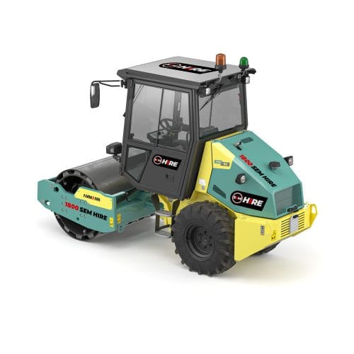 7T Smooth Rollers For Dry Hire