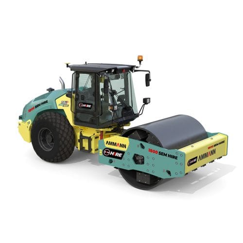 15T Smooth Rollers For Dry Hire