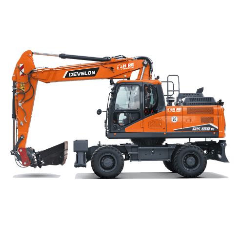 18t Wheeled Excavator For Dry Hire