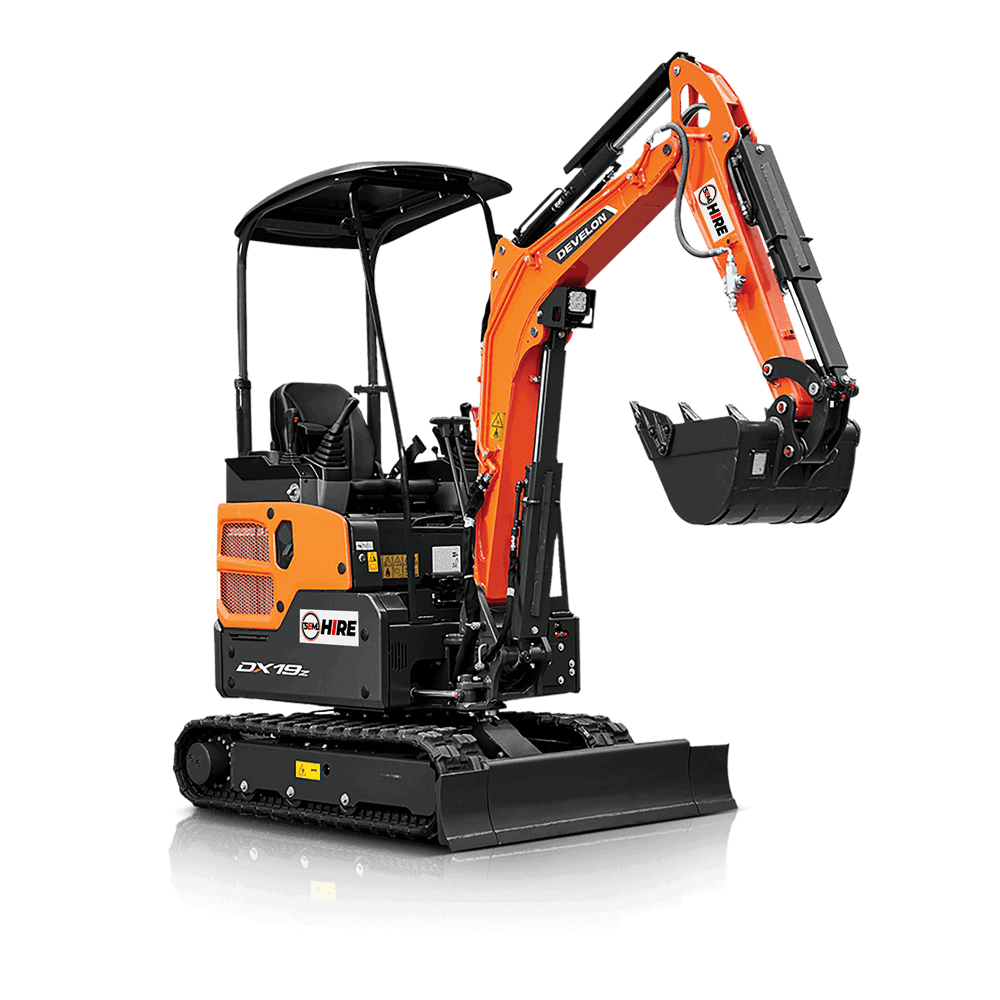 Compact mini excavator available for construction, landscaping, and demolition projects. Suitable for tight spaces with efficient performance and reliable operation.