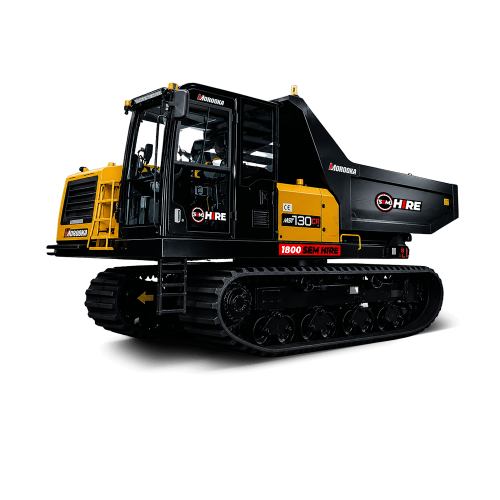Morooka MST-130CR 11 to 12-Tonne 360° Rotating Track Dumper Dry Hire